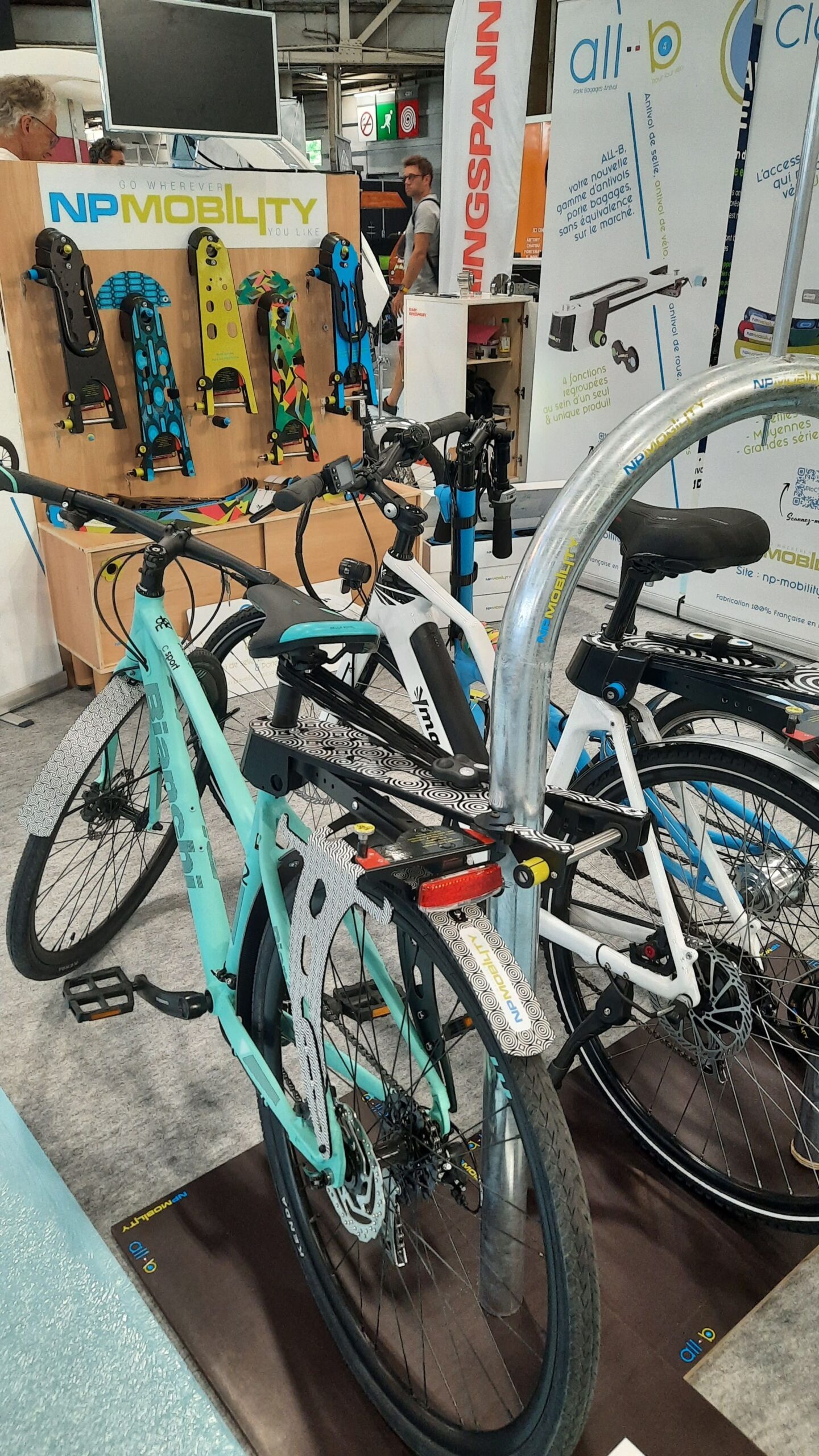 ALL-B : antivol et porte-bagages de vélo