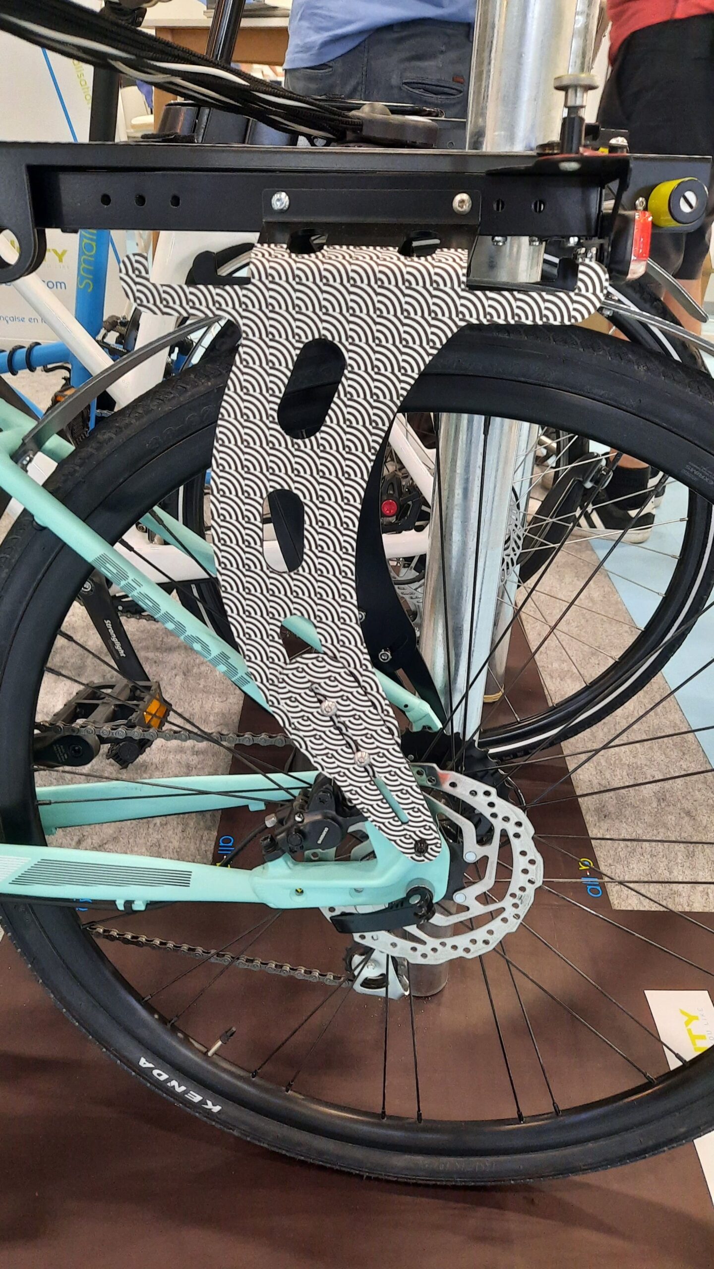 ALL-B : antivol et porte-bagages de vélo